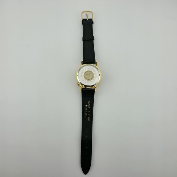 Vintage Watch 1980s Soccer Football Dial Hong Kong Gold Tone Retro Sports Circa - Picture 9 of 16